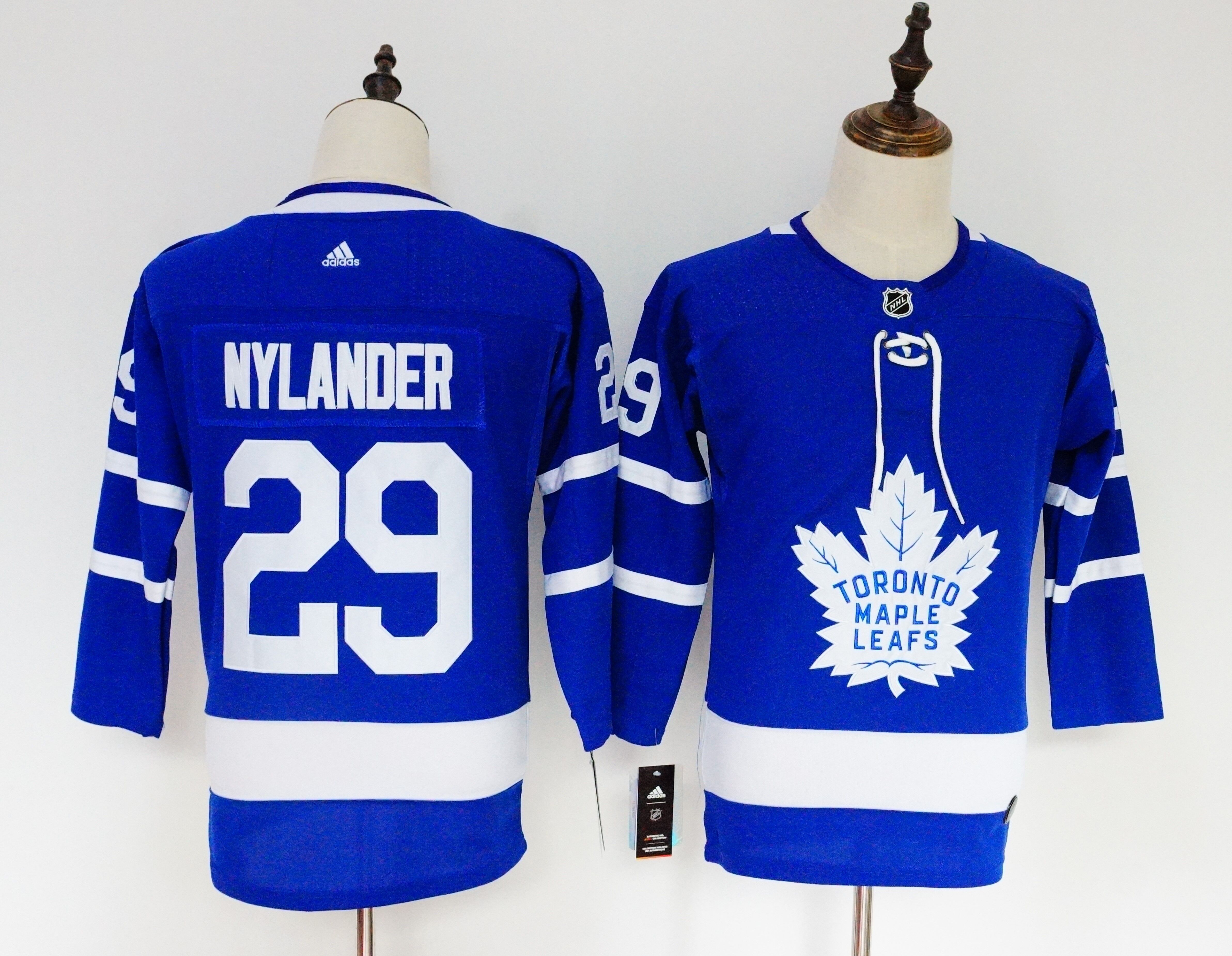 Women Toronto Maple Leafs 29 Nylander Blue Hockey Stitched Adidas NHL Jerseys